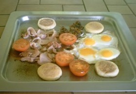 Breakfast after the birds
