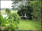 Looking down on the lower level sheltered Bar-B-Q at Daintree Riverview Lodge.