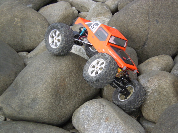 RC rock crawler.