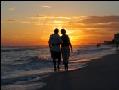 Sunset.